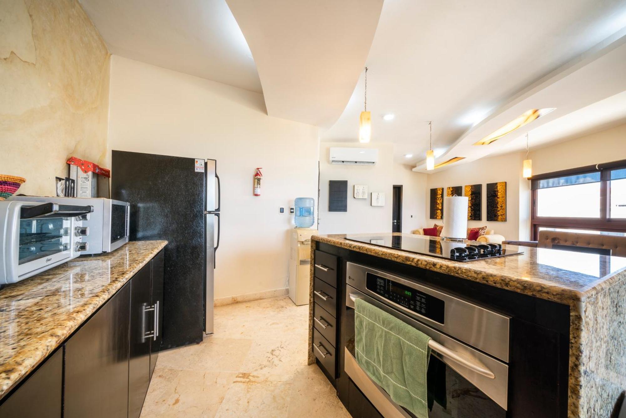 Beachfront 1 Bedroom Condo - El Faro, Surf 407 普拉亚卡门 外观 照片